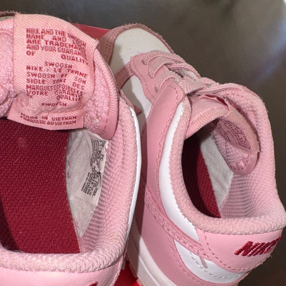 Nike Kids Dunk Low Rose Sneakers - Picture 5 of 11